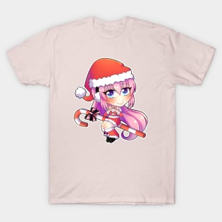 VOCALOID Megurine Luka Chibi Christmas version T-Shirt